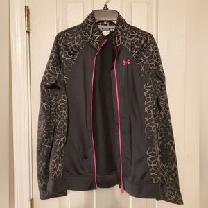Under Armour Jacket Black with Pink Accents